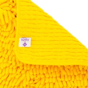 Детское полотенце для рук жёлтое